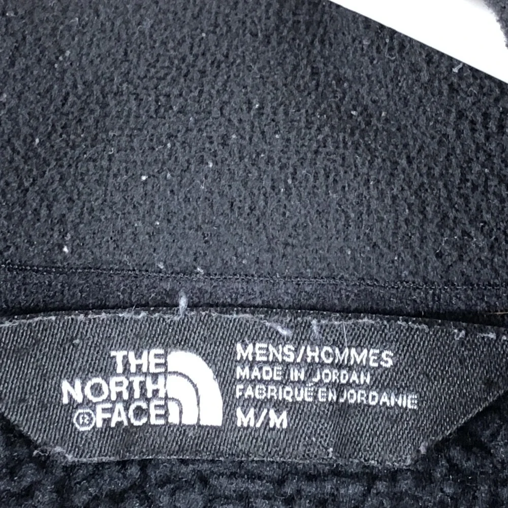 The North Face Jacket Mens‎ Medium Black Fleece Full Zip Pockets Outdoor